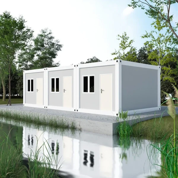 Mobile Flat Pack Container House Light Steel And Glass
